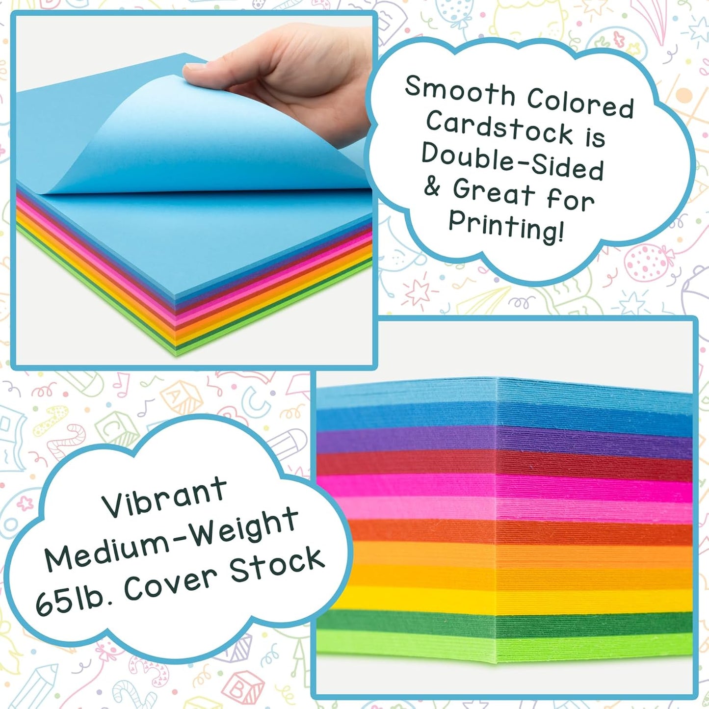Hygloss Dark Orange Bright Colored Cardstock - 11x17-Inch, 50 Sheets, 65 lb/ 176 gsm, Fade-Resistant, Acid-Free Color Card Stock Paper