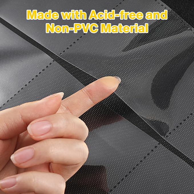 Toploader Binder, Holds 360 Toploaders, 100 Toploaders INCLUDED, 9-Pocket PU - Image 5