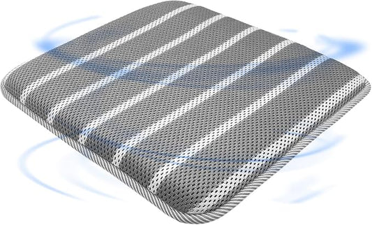 AEROiVi Office Chair Cushion, 17.7" L × 17.7" W × 1.2" H, Non-Slip Car Seat by AEROiVi