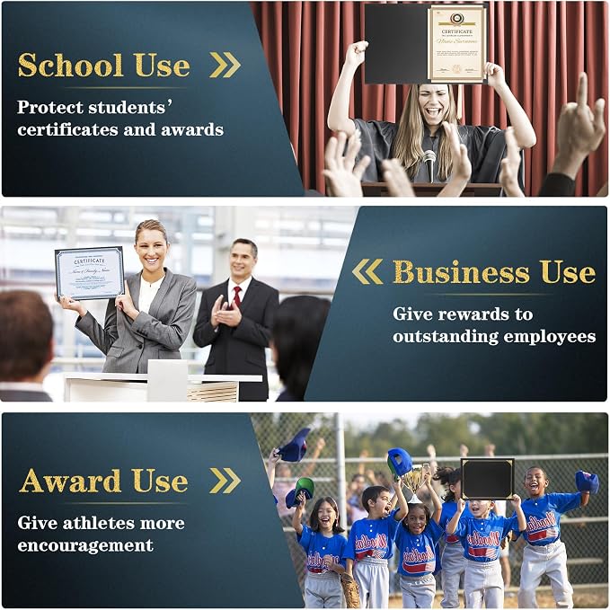 50 Packs Certificate Holders, Diploma Holders, Certificate Folders - Image 7