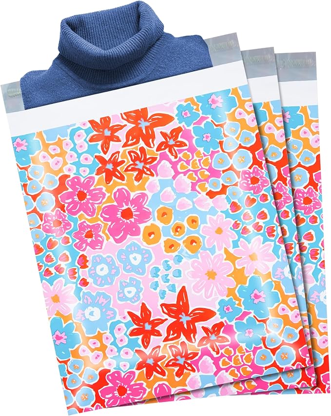 POLYSELLS 100pcs 6x9 Inches Poly Mailers Waterproof & Tear Resistant Mailing - Image 6
