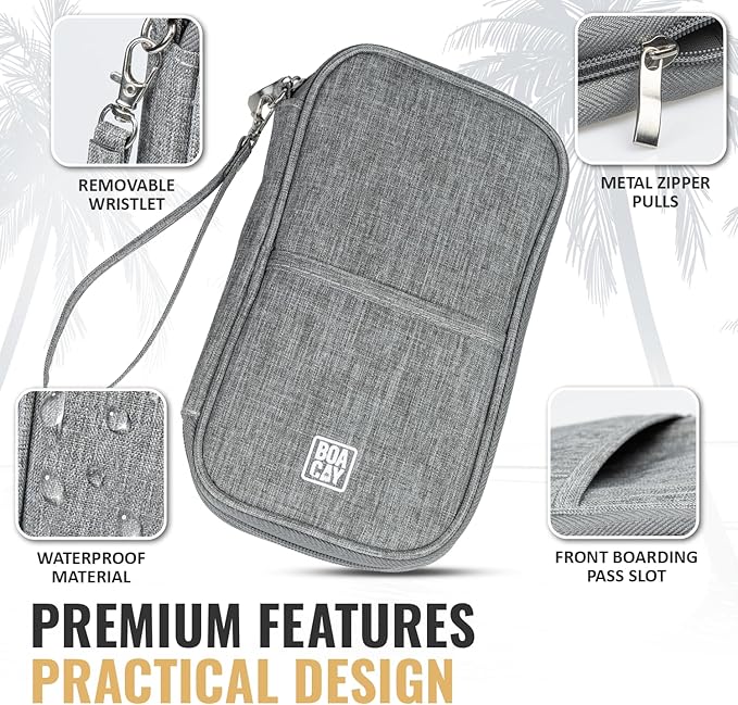 BOACAY Travel Document Organizer - Image 4