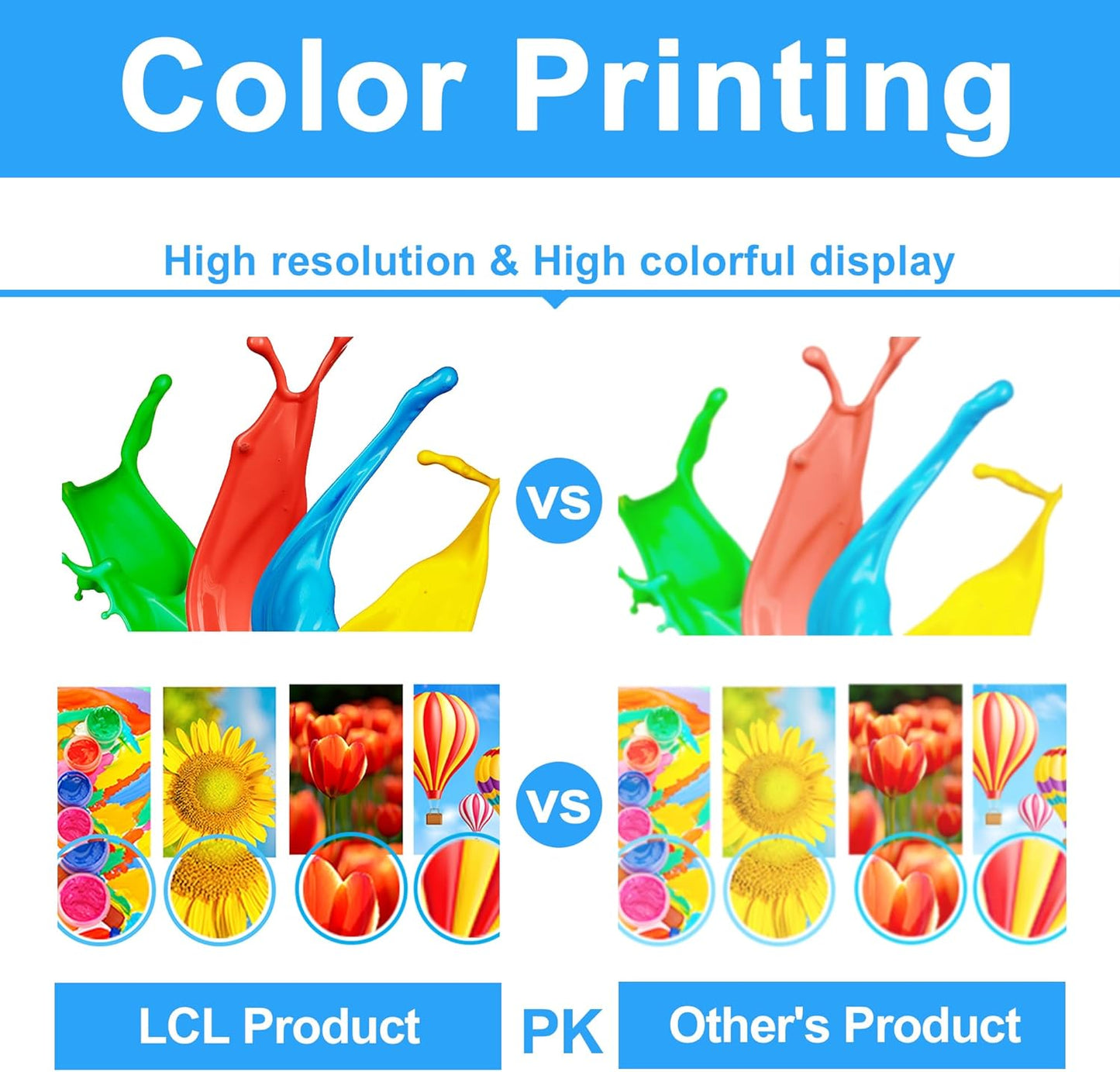 LCL Remanufactured Toner Cartridge Replacement for HP 645A C9733A 5500 5500n 5500dn 5500dtn 5500hdn 5550 5550n 5550dn 5550dtn 5550hdn (Magenta 1-Pack)