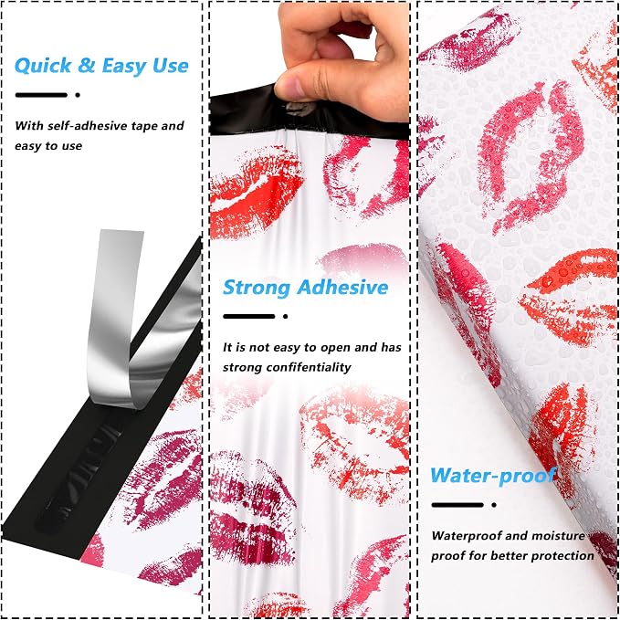 Poly Mailer 6x9 Inch 100 Pcs, Waterproof and Tear-Resistant Shipping Bags - Image 3