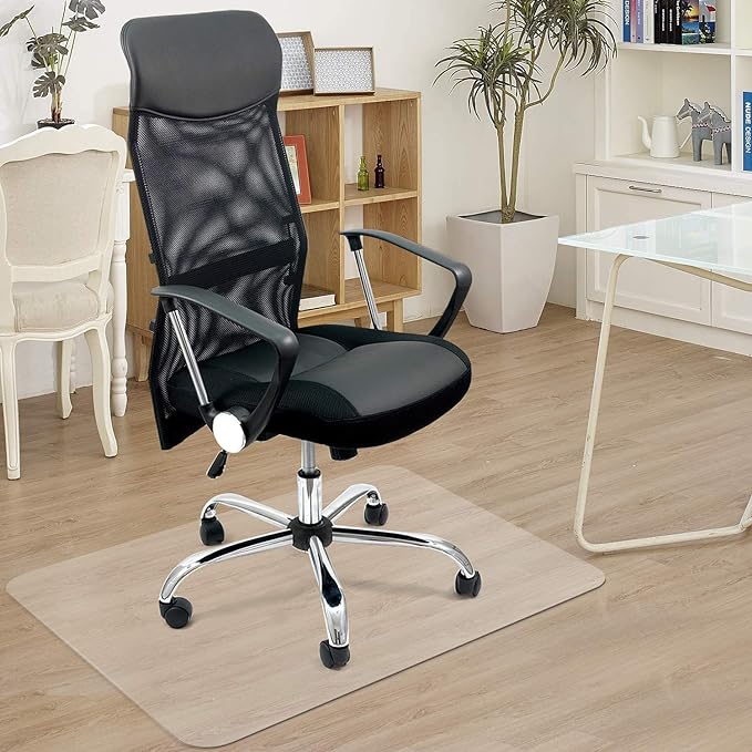 Azadx Office Chair Mat for Hardwood Floor 36 X 48, Plastic Mat for Office Chair - Image 2