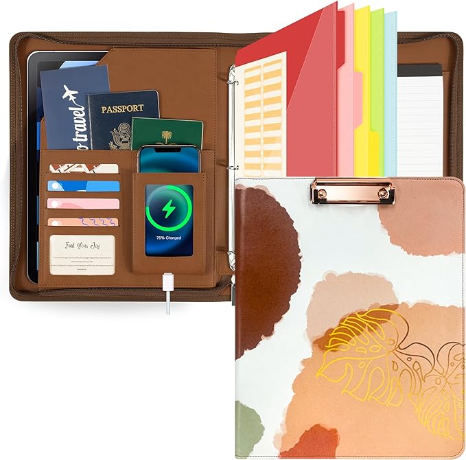 Ospelelf Leather Clipboard by OspelelfOfficeSupplies