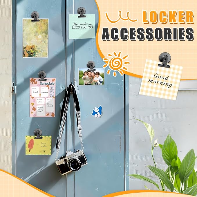 Grtard 12Pack Fridge Magnets, Detailed List Display Paper Fasteners on Home& - Image 6