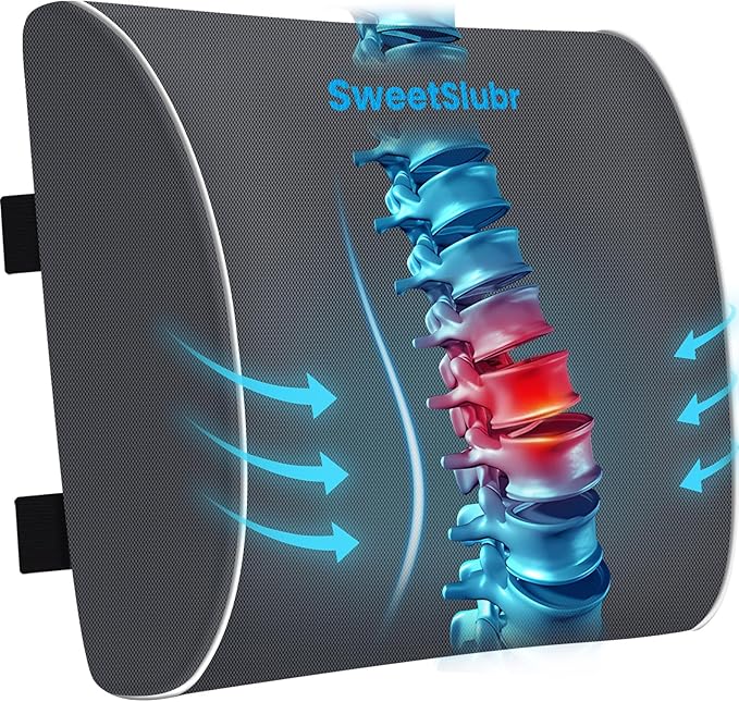 SweetSlubr Large Lumbar Support Pillow by Unknown