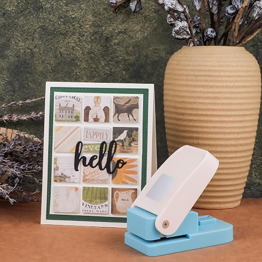 Square Hole Punch | 1 inch Square Punches | Portable Manual Squares Stamp - Image 5