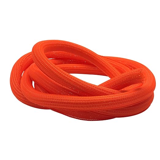 Electriduct 1/4" Hook Self Closing Sleeve Braid Wrap Around Sleeving Flame - Image 3