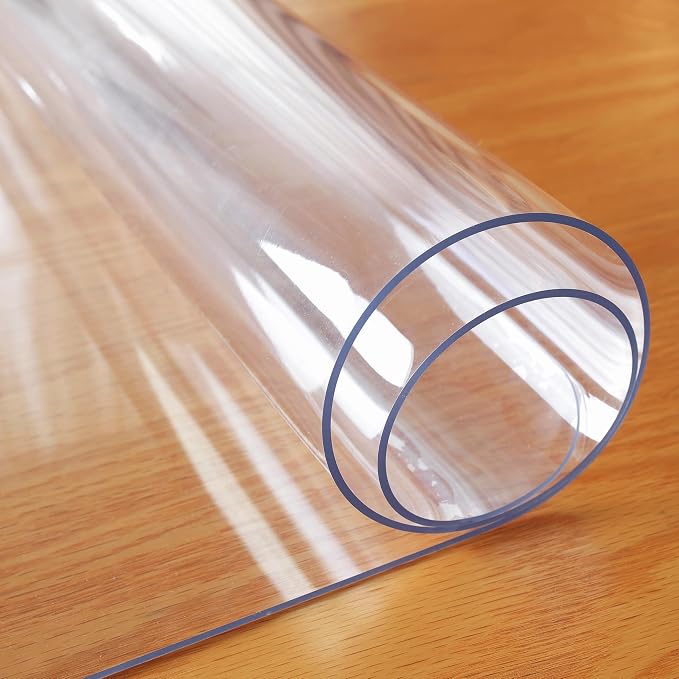 OstepDecor Clear Table Cover Protector 18 x 72 Inch, 1.5mm Thick Plastic Table - Image 8
