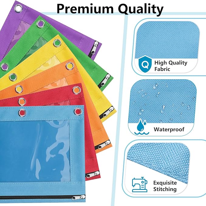Forvencer 24 Pack Pencil Pouches - Image 3