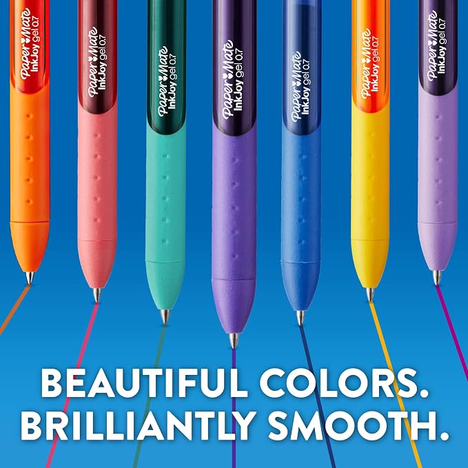 Paper Mate InkJoy Gel Pens, Fine Point, Teacher Supplies, Note-Taking - Image 4
