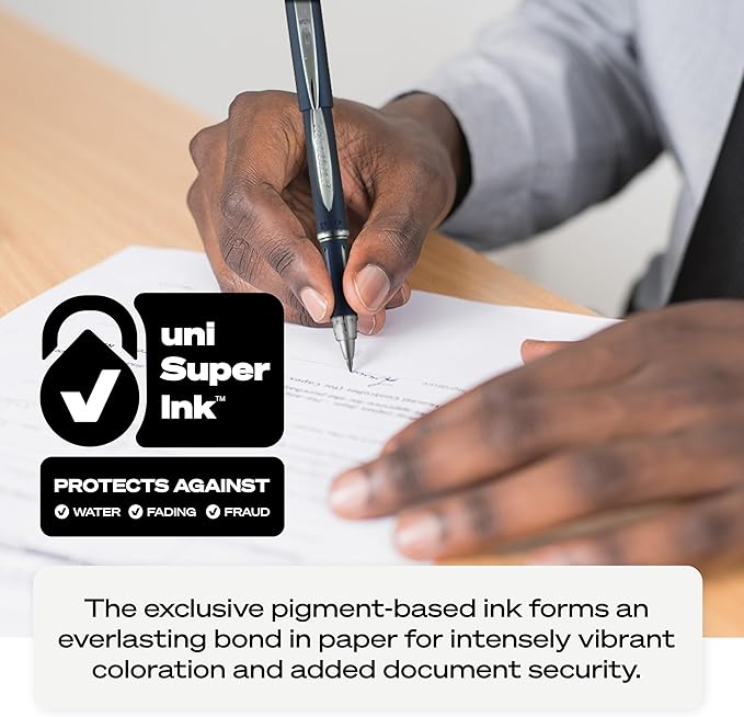 uniball Jetstream RT Ballpoint Pens, Fine Point, 12 Pack - Image 6