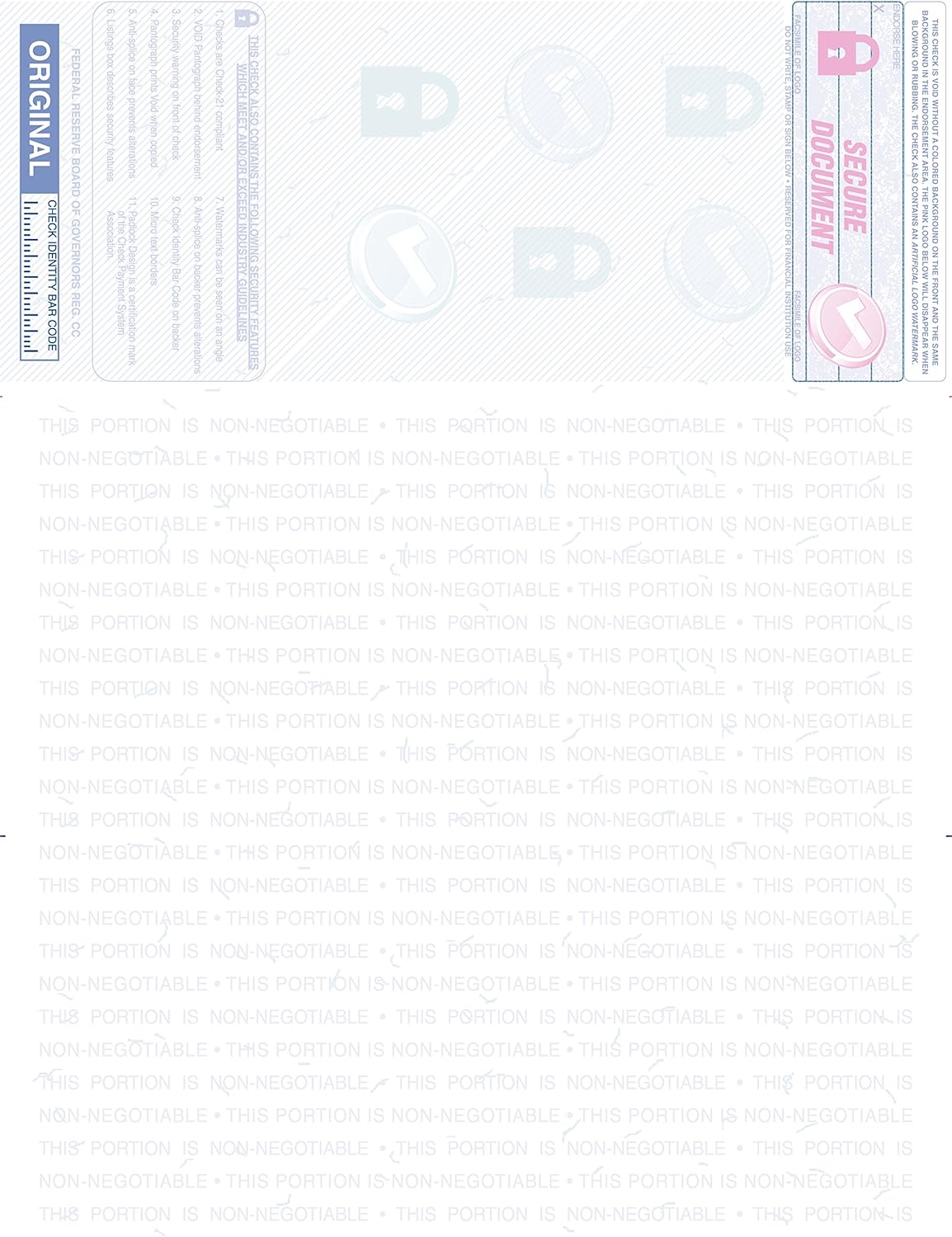 ABC Computer Checks Compatible w/Quick Books, Checks on Top, Purple Linen (250 Sheets)