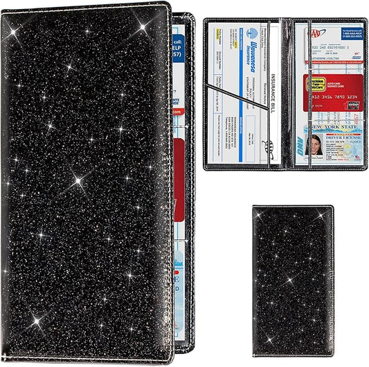 TOURSUIT Car Registration and Insurance Card Holder, Vehicle License Document by TOURSUIT