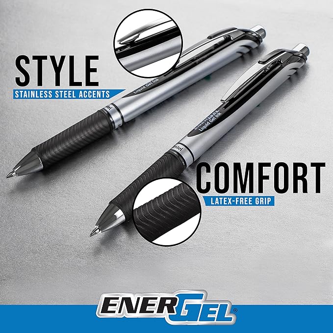 Pentel EnerGel RTX RT Liquid Gel Pen - Image 5