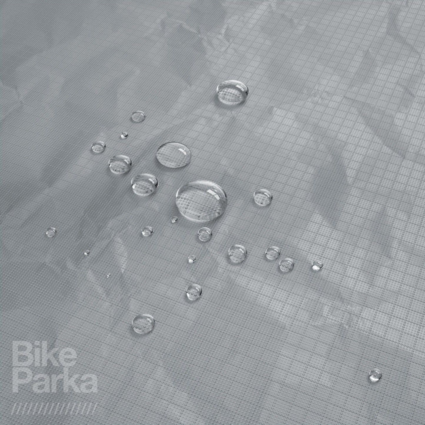 Urban Bike Cover - Waterproof & Durable with Lock-Through Panels, RipStop fabric, Adjustable for Any Bike, Attachable Stuff Sac - Ideal for Bikes in Daily Use (Pavement Grey)