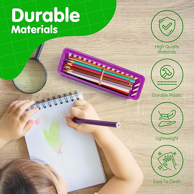 4E's Novelty 12 Pack Pencil Holder - Image 2