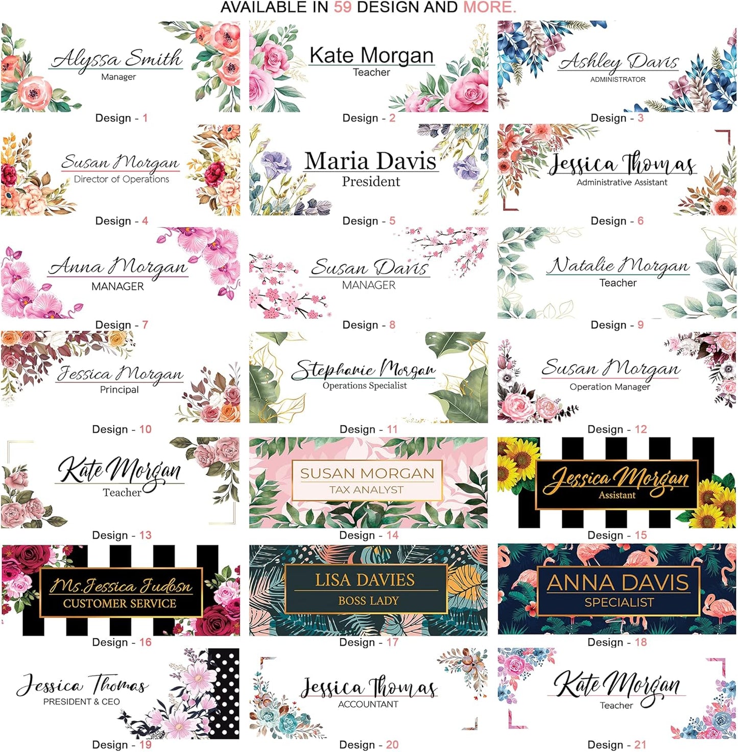 Office Decor for Women | Office Decor Women | Name Plates for desks | Office Decor | Desk Name Plate | Custom | Name tag | Office Decor | Personalized | Desk Name Plate Personalized | Name Sign