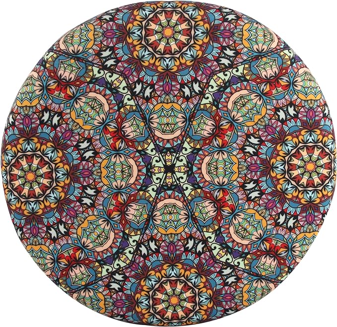 Sigmat Memory Foam Seat Cushion Anti-Slip Soft Round Chair Pad 18 Inch Graphic - Image 5