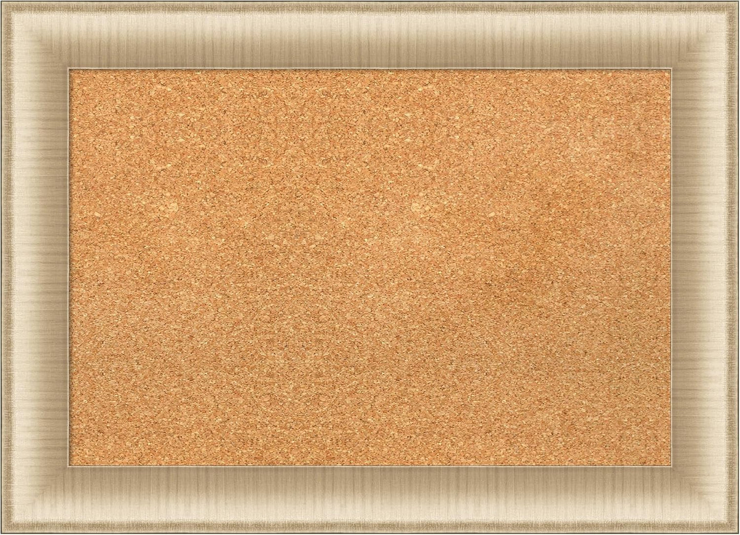 Amanti Art Natural Cork Board for Wall, 21x29 Vision Board with Gold Frame, Medium Corkboard Office Decor for Home Organization, Casual Corkboard Pinboard to Display Items for Home Organization in