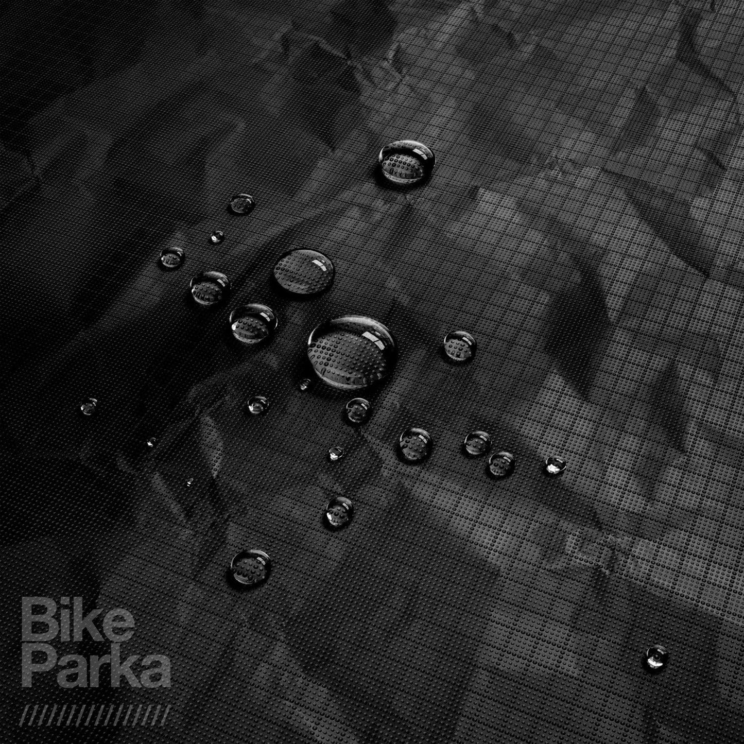 Urban Bike Cover - Waterproof & Durable with Lock-Through Panels, RipStop fabric, Adjustable for Any Bike, Attachable Stuff Sac - Ideal for Bikes in Daily Use (Ink Black)