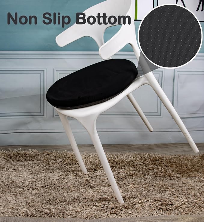 Sigmat Memory Foam Seat Cushion Anti-Slip Soft Round Stool Cushion Chair Pad 13 - Image 6